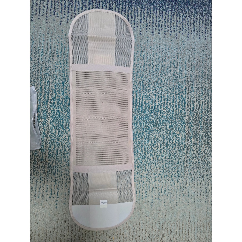 Beige Men/womens Abdominal Binder Waist Support Belt Postpartum Recovery (G)‎